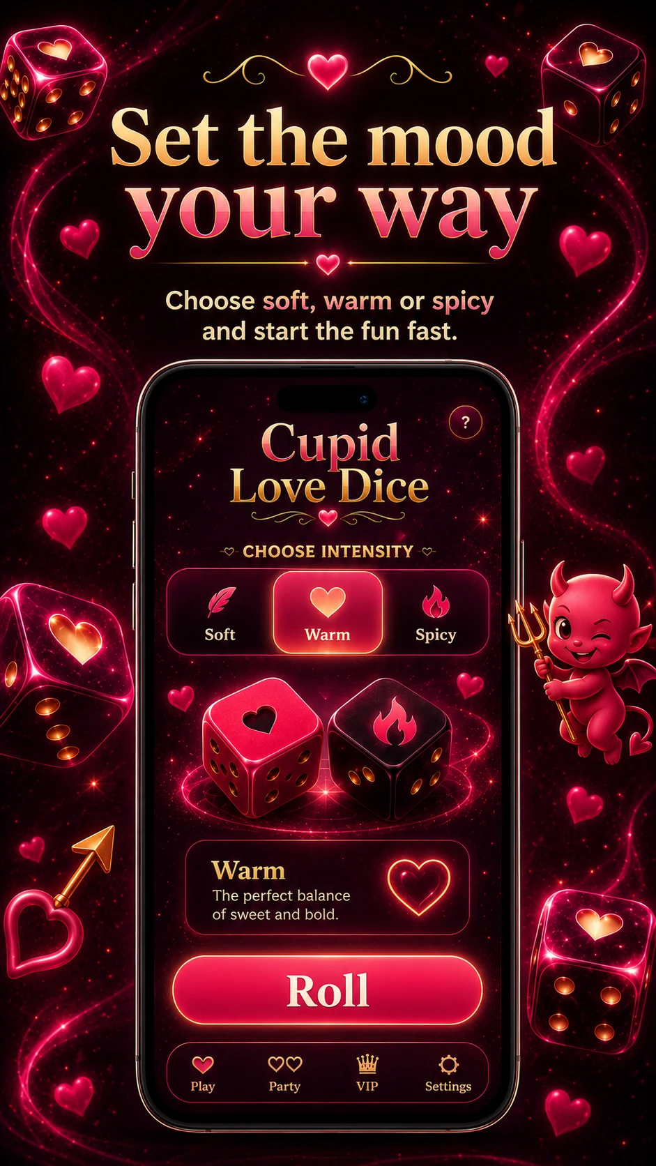Cupid Love Dice: Party 18+ screenshot