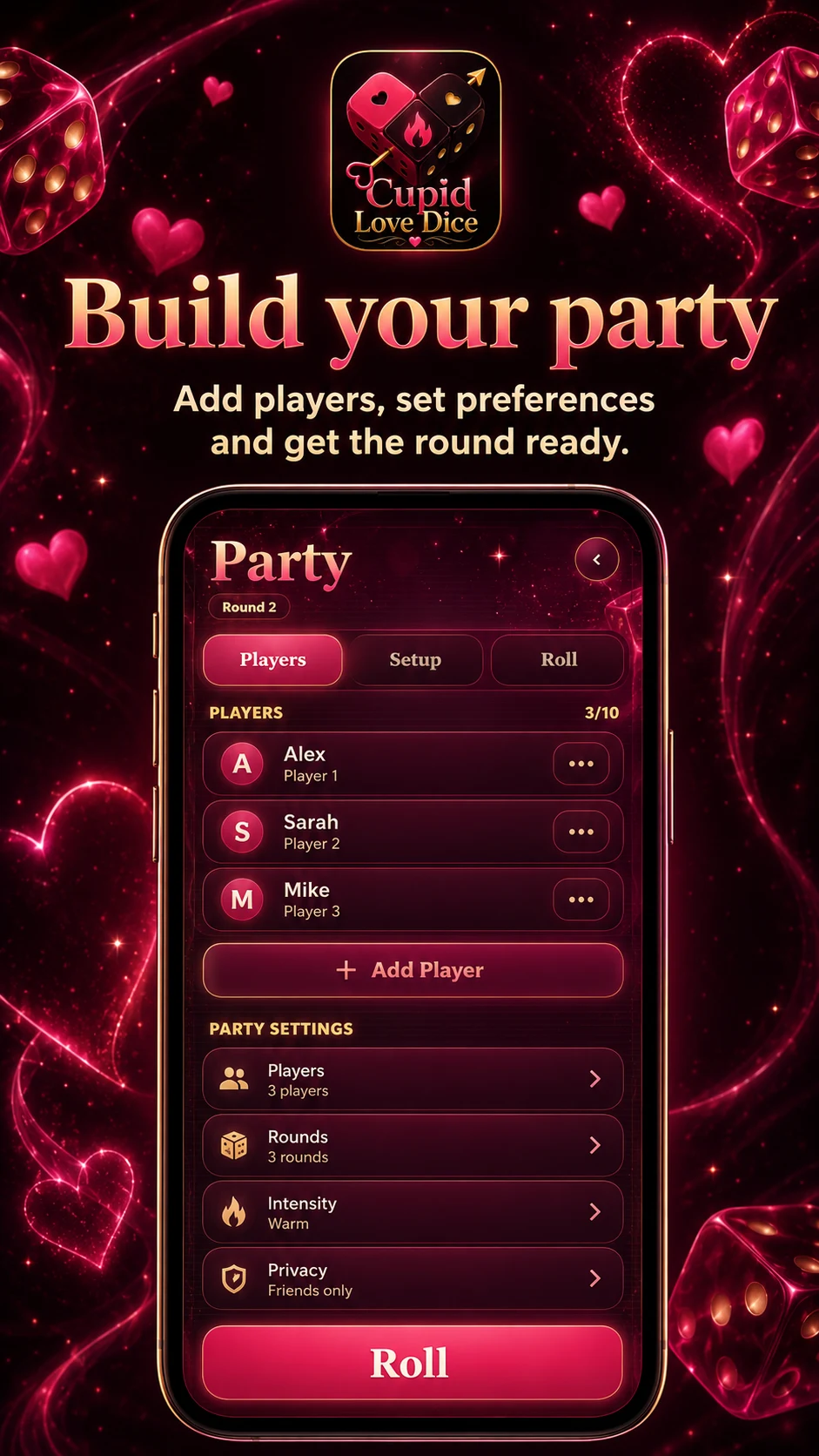 Cupid Love Dice: Party 18+ screenshot