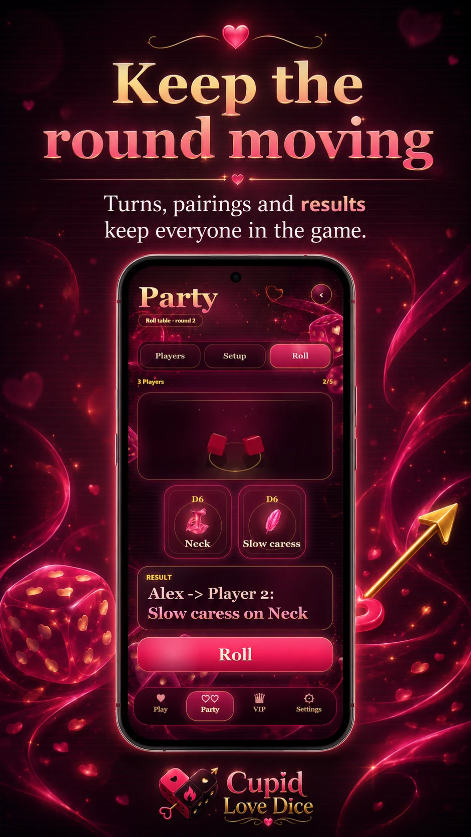 Cupid Love Dice: Party 18+ screenshot