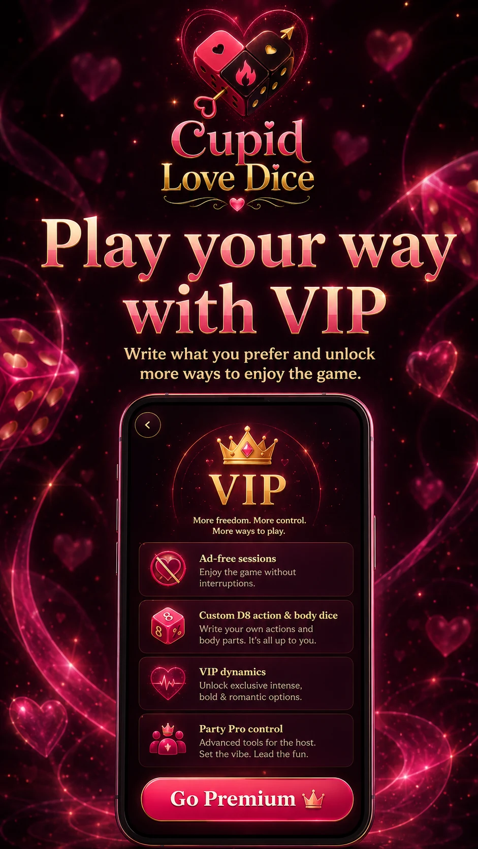 Cupid Love Dice: Party 18+ screenshot